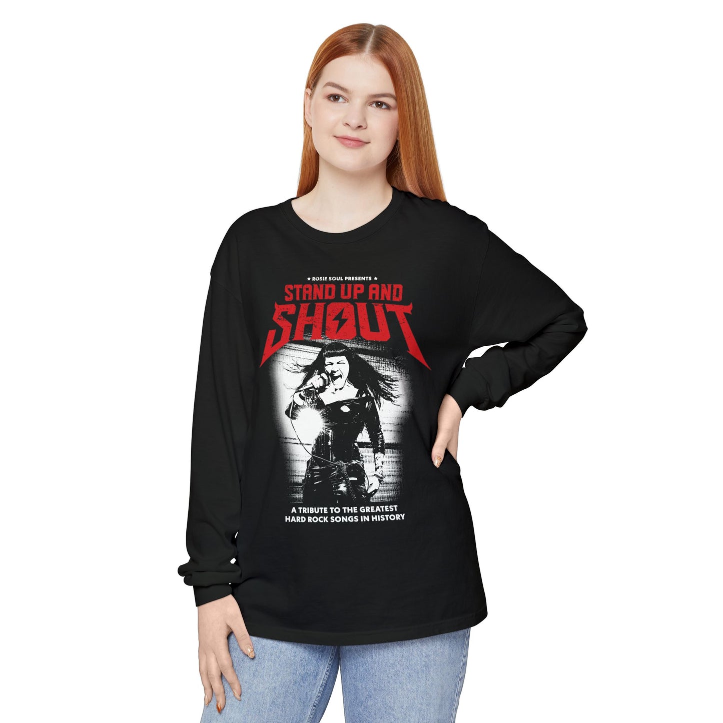 Stand Up & Shout Unisex Long Sleeve Tee